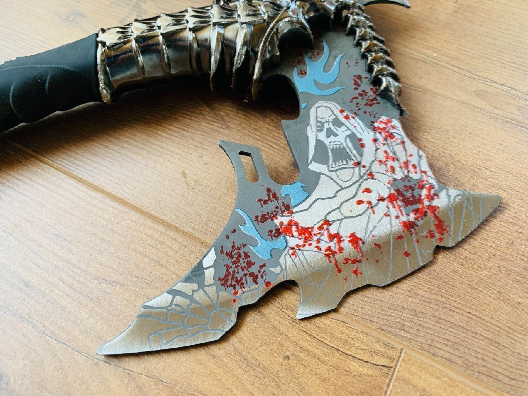 Messer: Drachen Dragon Sammler AXT Messer 31cm – Neu und originalverpackt aus Bergdietikon von shopAgent 6