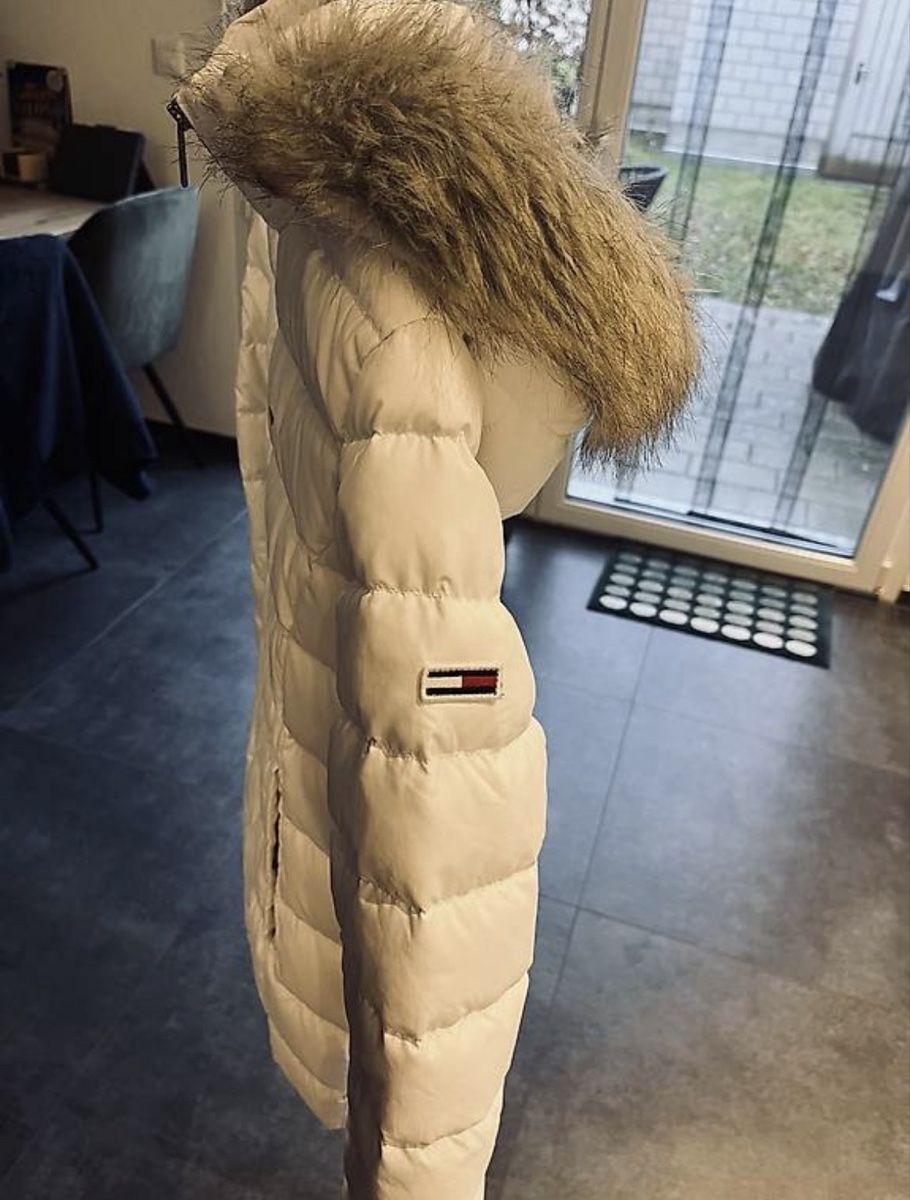 Tommy Hilfiger Vestes: Tommy Jeans BASIC - Daunenjacke - white, Grösse S – D'occasion à Feuerthalen par Sa1996 2