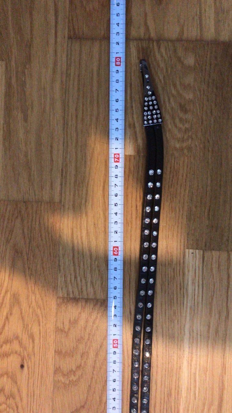 Gürtel: Ceinture brune à brillants, 70 cm – Gebraucht aus Bussigny von coltroc 5