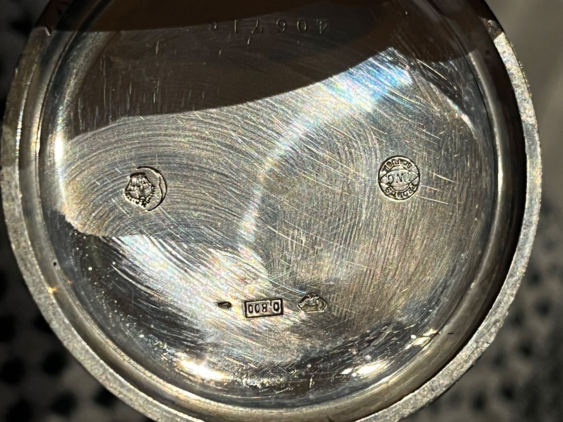 Montres: Taschenuhr 0,800 Silber  – D'occasion à Rheineck par UhrenReinhardt 5