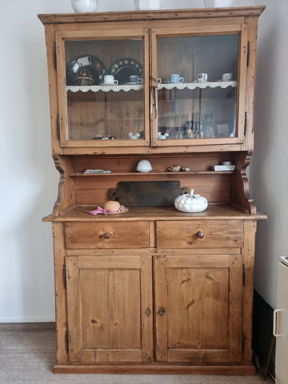 Credenze: originales Küchenbuffet, ca. 1860, restauriert – Usato da Olsberg venduto da 1davidson1