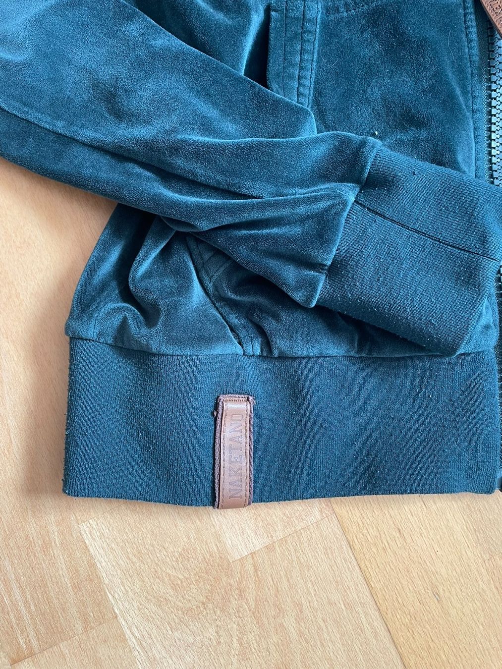Naketano Jacken: Naketano Samt Jacke, Grösse M, Türkis – Gebraucht aus Hubersdorf von JanasHeartTreasures 1