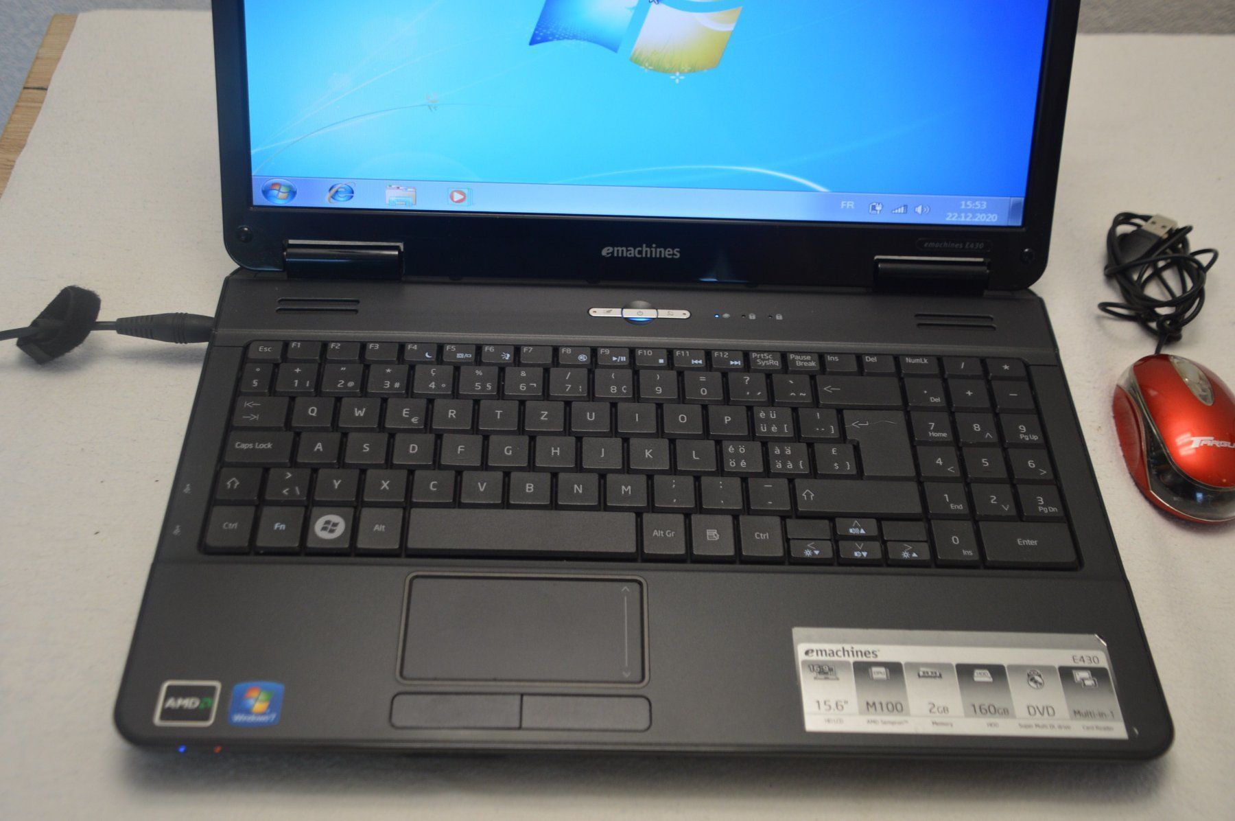 Notebooks: Laptop Emachines E430  15,8" – Gebraucht aus Collonges von arashee 1
