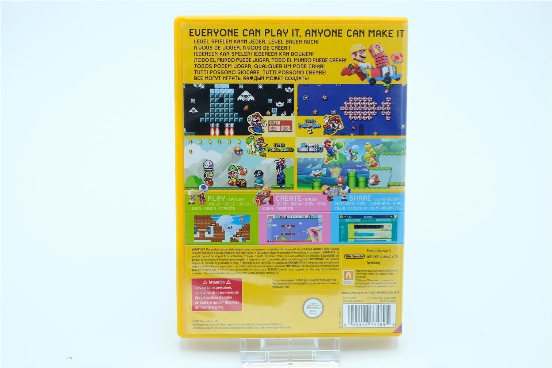 Spiele: Super Mario Maker - Wii U - OVP – Gebraucht aus Chur von mojobox 4