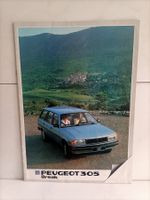 Brochure Catalogue Peugeot 305 1983 break GL/GLD/SR/SRD (1D0
