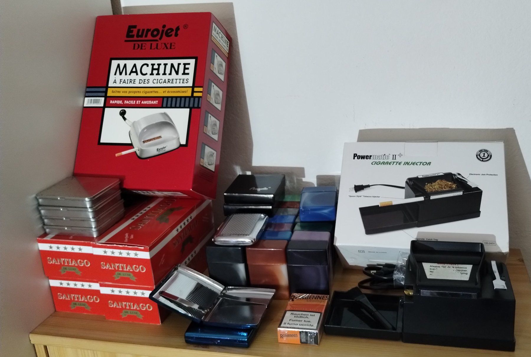 Alle Maschinen: Zigaretten selber machen – Gebraucht aus Personico von Ticino52