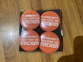 Klimaschutz Pin Badges