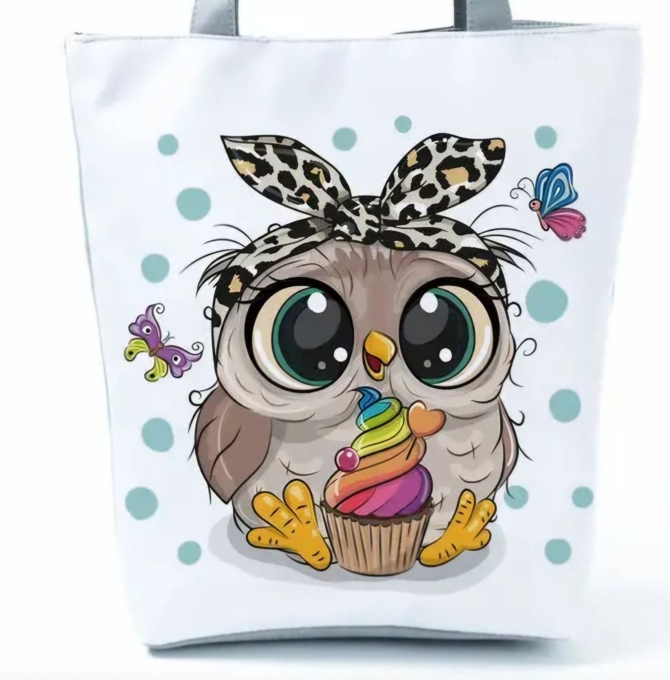 Borse da donna: Neu! Tragetasche aus Canvas Cartoon Eule – Nuovo e nell'imballaggio originale da Füllinsdorf venduto da Sunnebliemli7 1