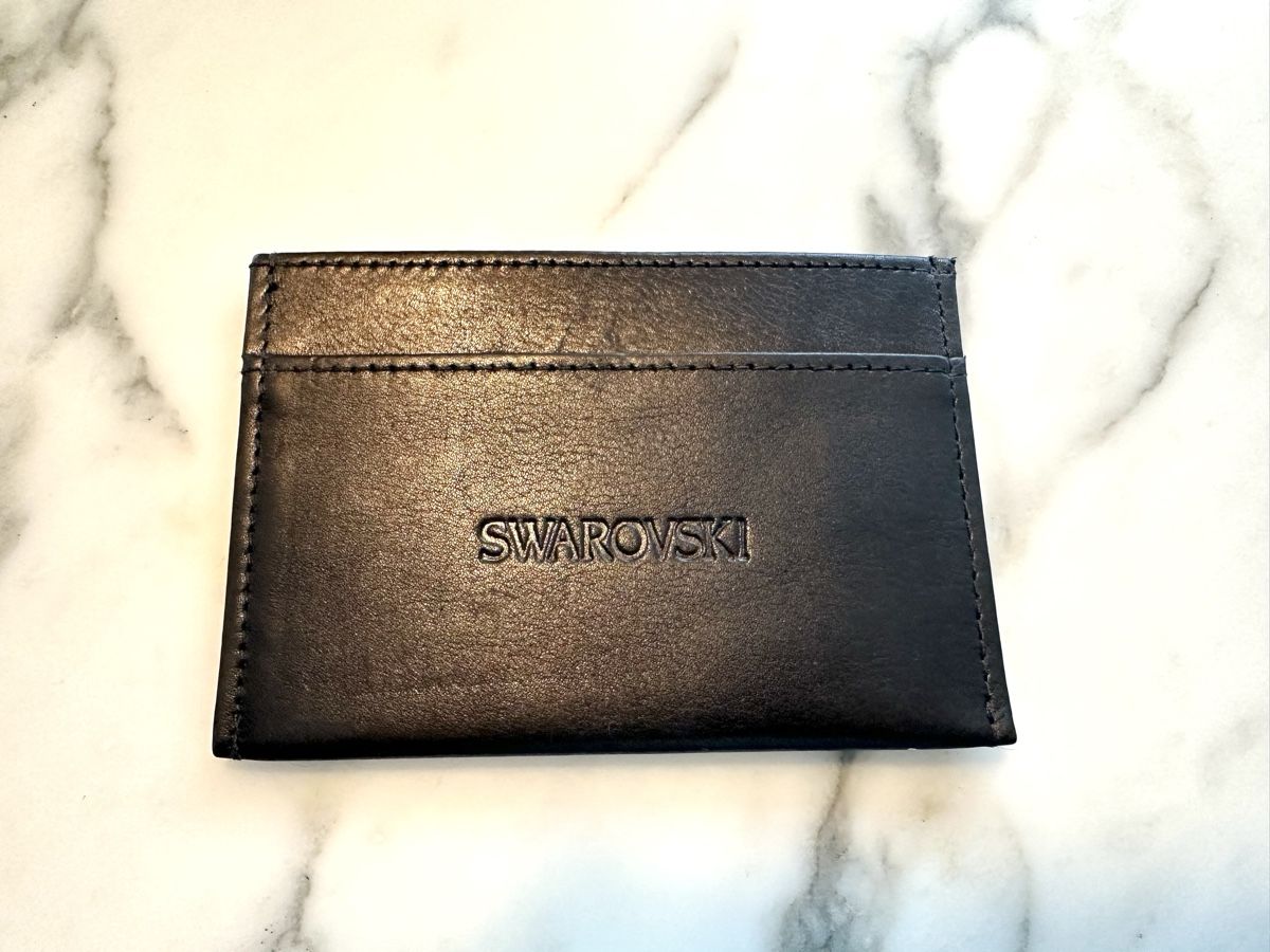 Portemonnaie: Swarovski Black Card Holder – Neu (gemäss Beschreibung) aus Thalwil von Ven.Mic 1