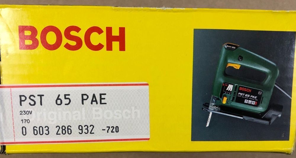 Scie sauteuse BOSCH PST 605 PAE - Bricolage