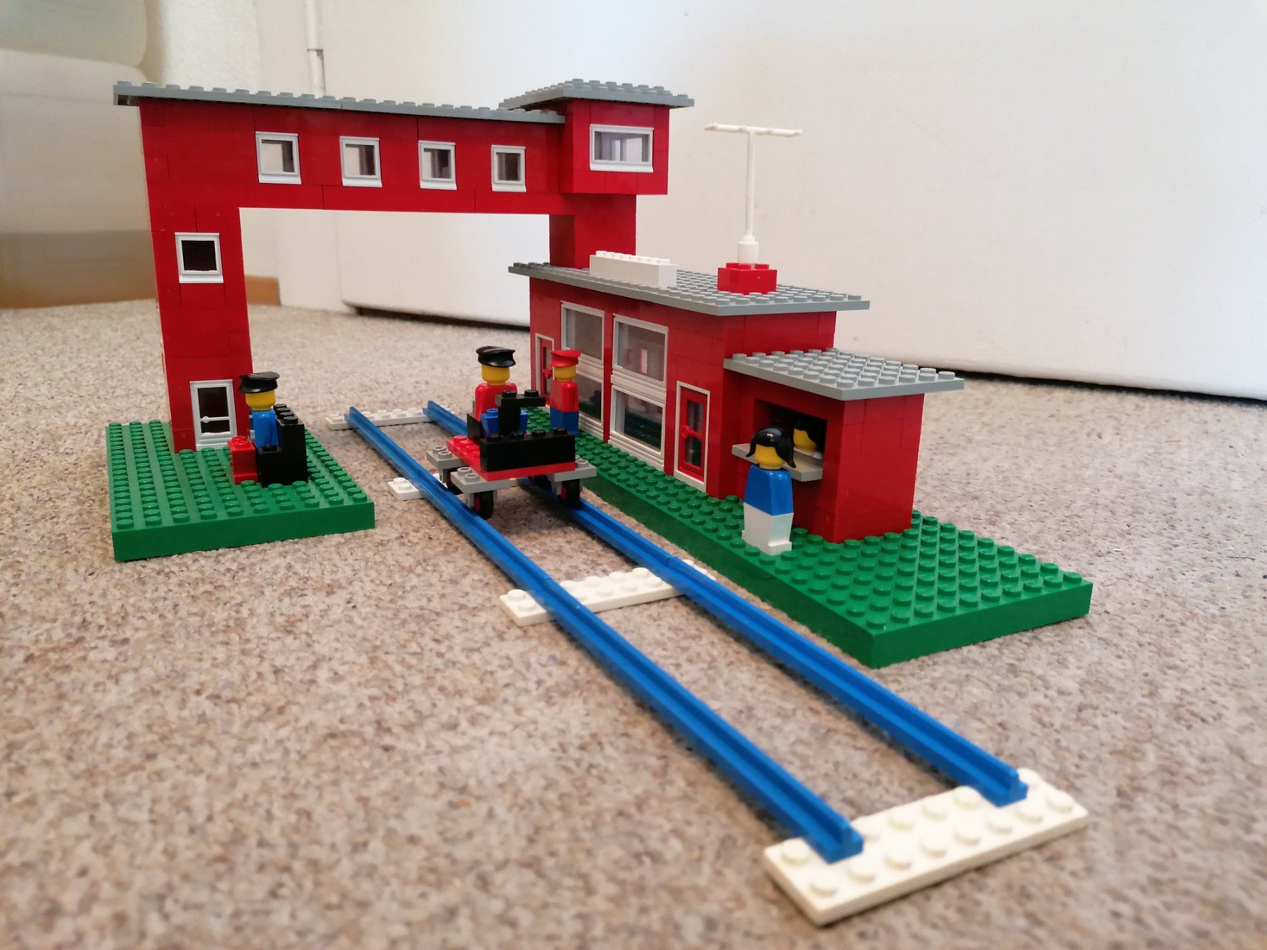 Lego Jeux de construction: LEGO Eisenbahn # 148 Central STATION von 1975 – Neuf (Voir description) à LAUSANNE par Ch0937