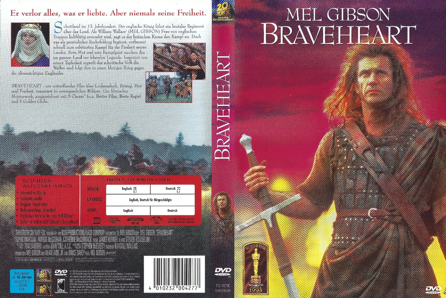 Alle DVDs: Braveheart (1995) – Gebraucht aus Zürich von Cineasten