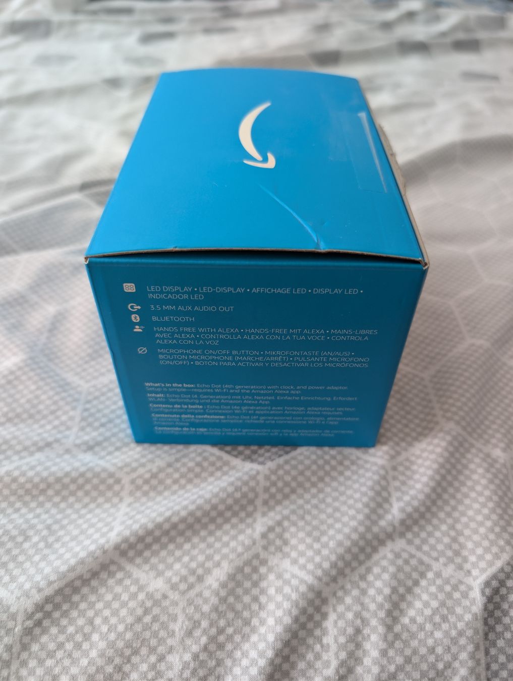 Amazon Casse acustiche: AMAZON Echo Dot mit Uhr Alexa – Nuovo (secondo la descrizione) da Basel venduto da Master-Ball 2