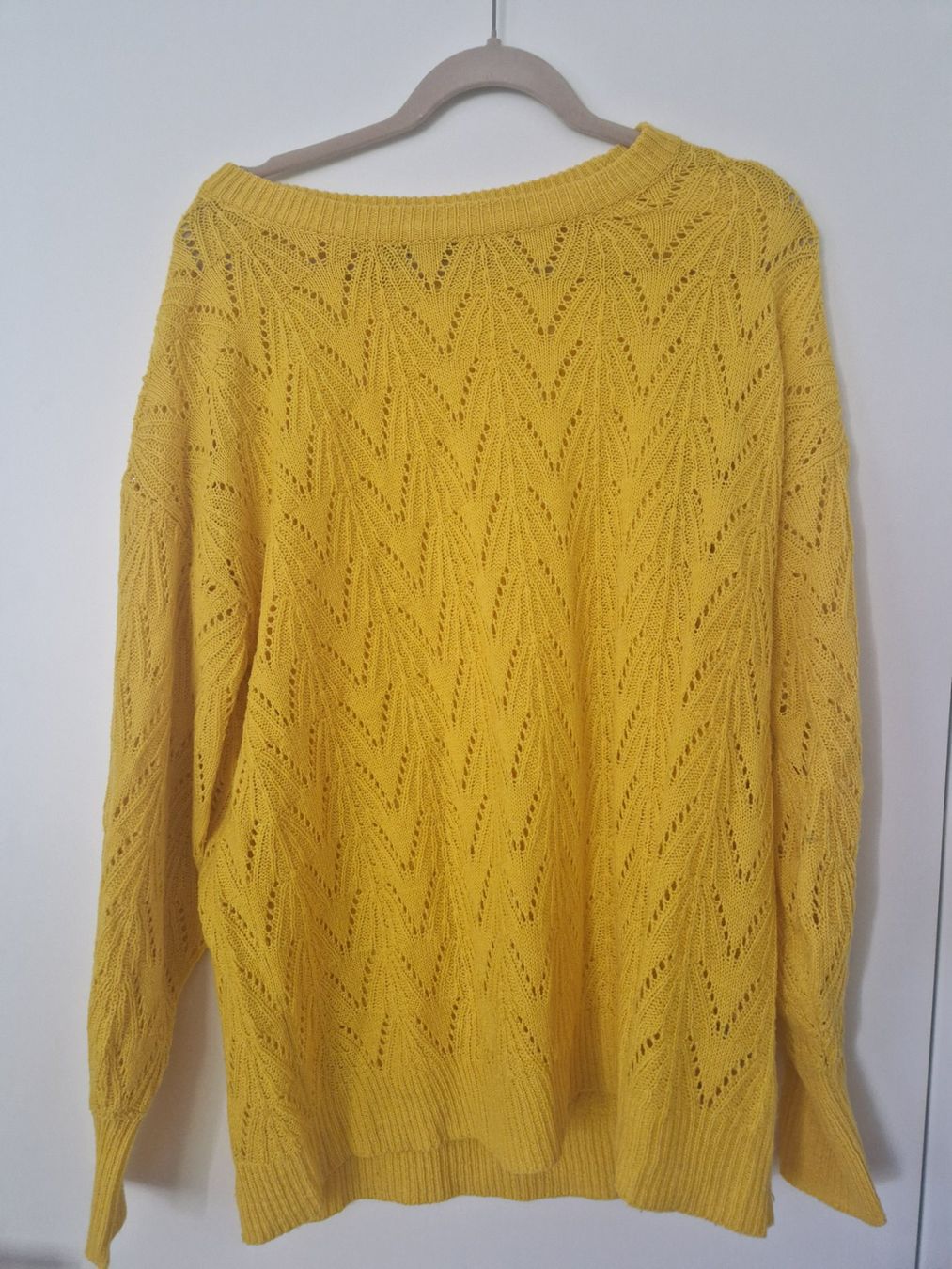 Mamalicious Maglioni & Felpe: Damen Strickpullover Mamalicious in gelb – Usato da Schinznach Dorf venduto da mast8919