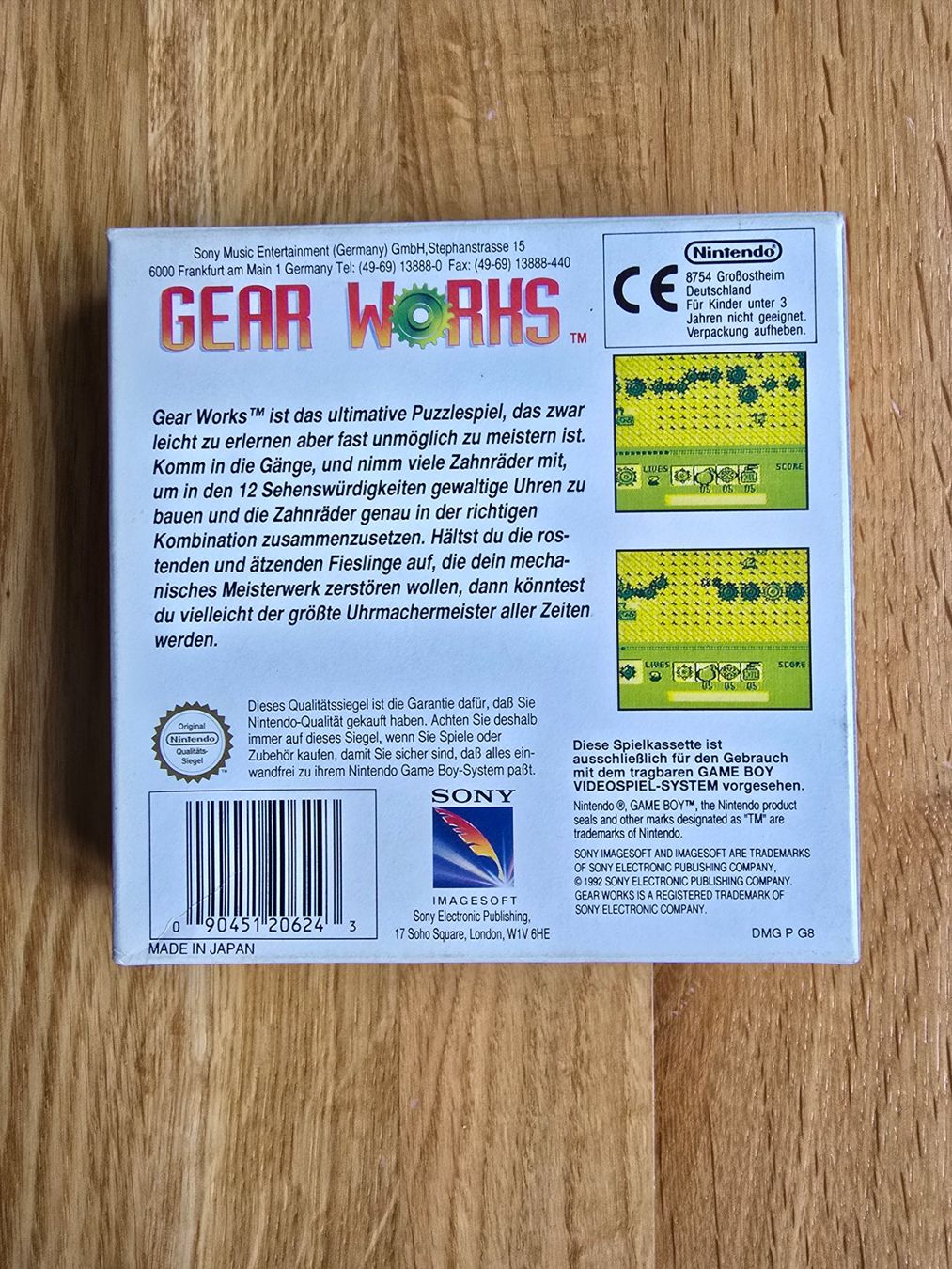 Nintendo Spiele: Nintendo Gameboy/Gear Works/OVP – Gebraucht aus Sursee von Elian91 3