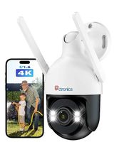 Ctronics 4K 8MP Überwachungskamera Aussen WLAN