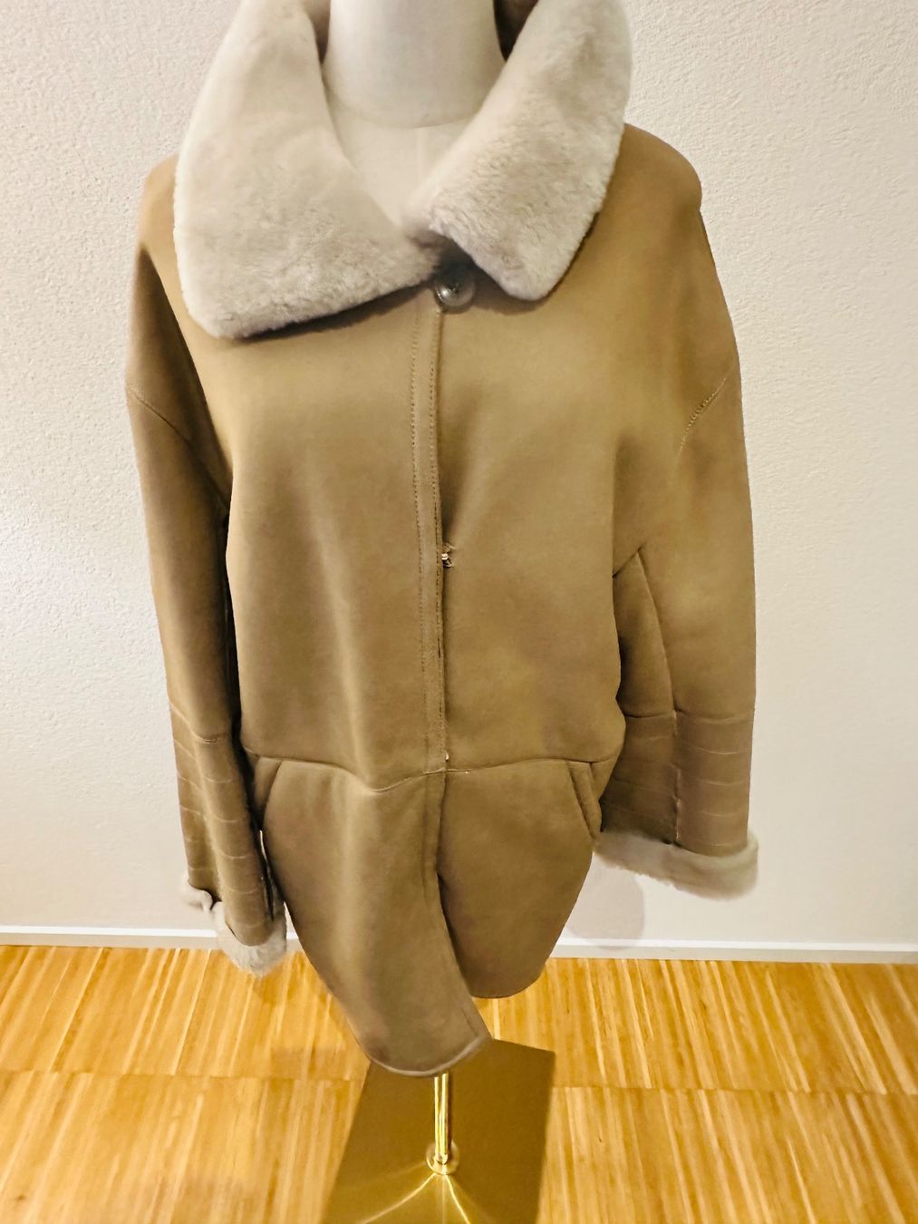 Mäntel: Beige leather coat size 38 – Neu (gemäss Beschreibung) aus Neuchâtel von agn_jc66 7