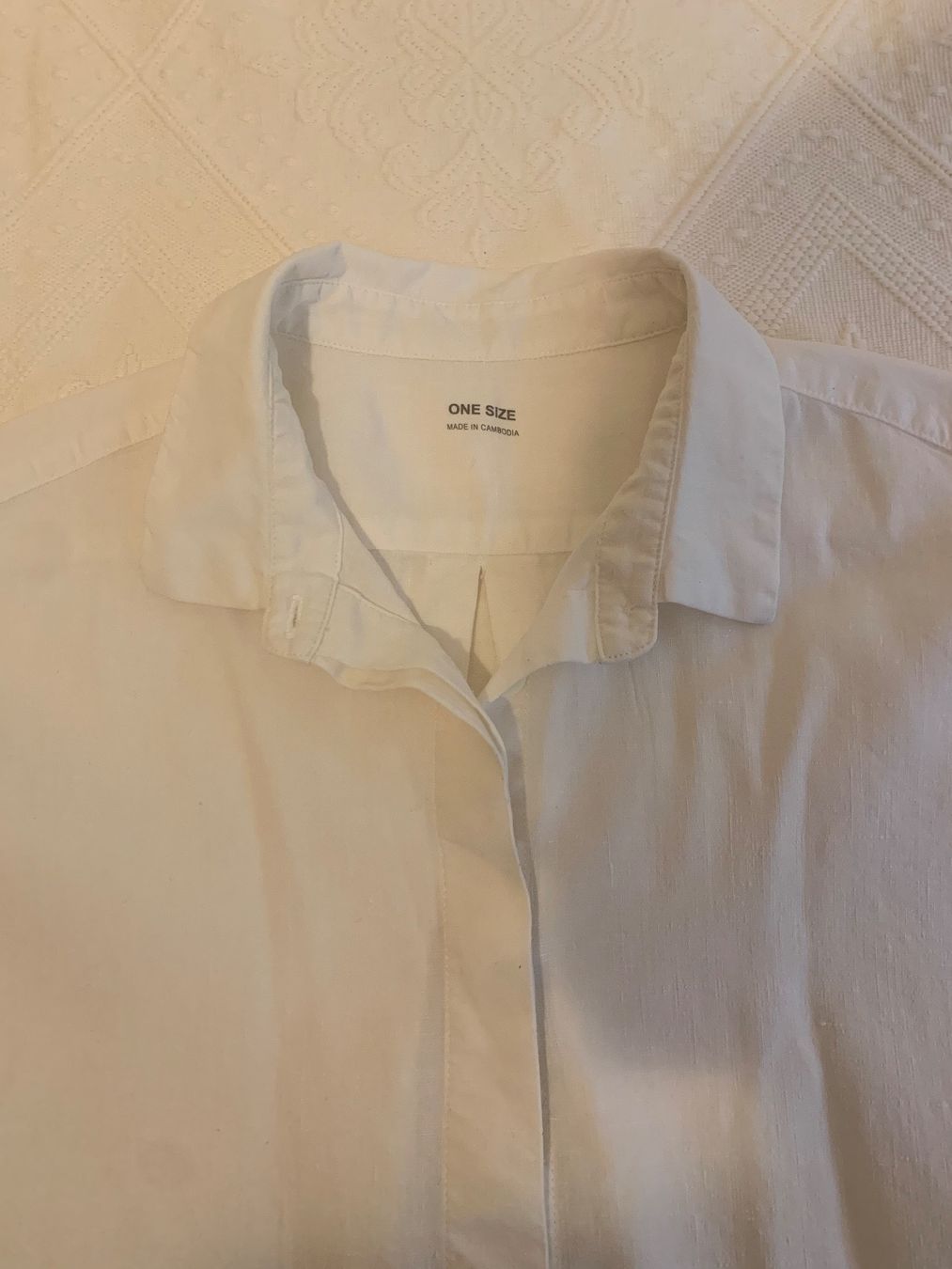 Muji Camicette: Sommerliche Leinenbluse von Muji, neu – Nuovo (secondo la descrizione) da Zürich venduto da p_q7q_nichtraucher 8