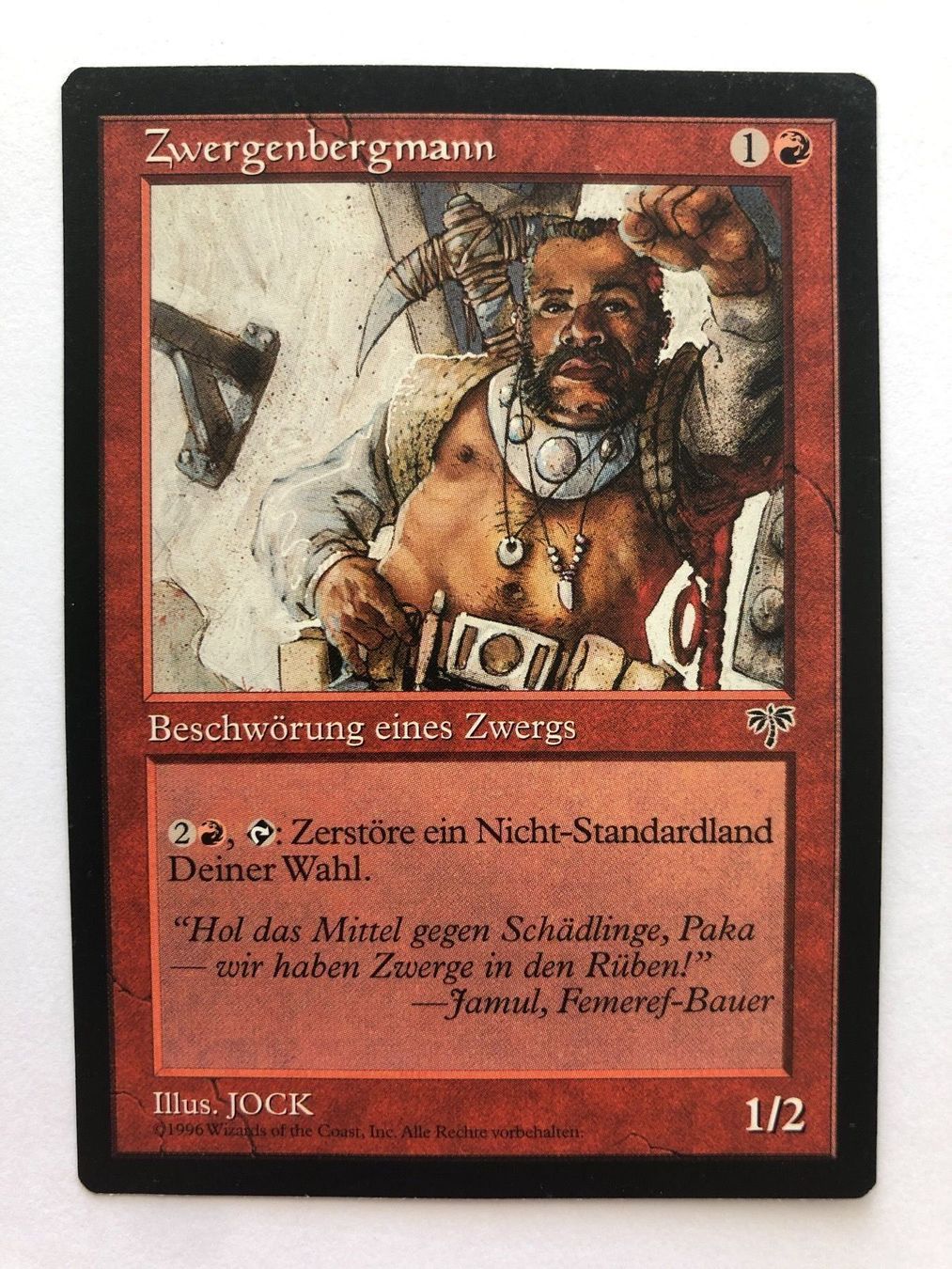 Cartoline: MTG - Zwergenbergmann – Usato da Zürich venduto da T_H_O_M_A_S