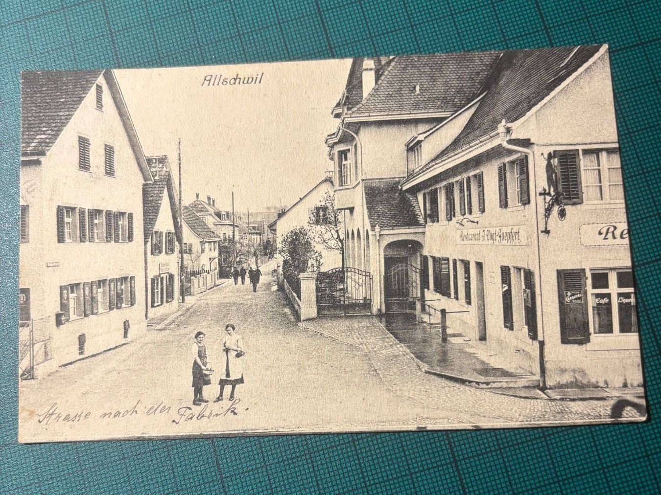 Cartoline postali: ALLSCHWIL BL 1918. – Usato da Utzenstorf venduto da Rose0303 2