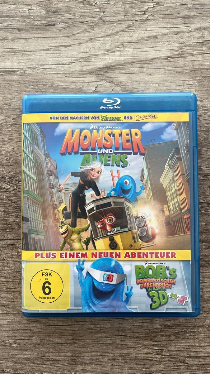Tutti i DVDs: Monster und Aliens Blu-ray 3D – Usato da Frutigen venduto da abr_w5b2