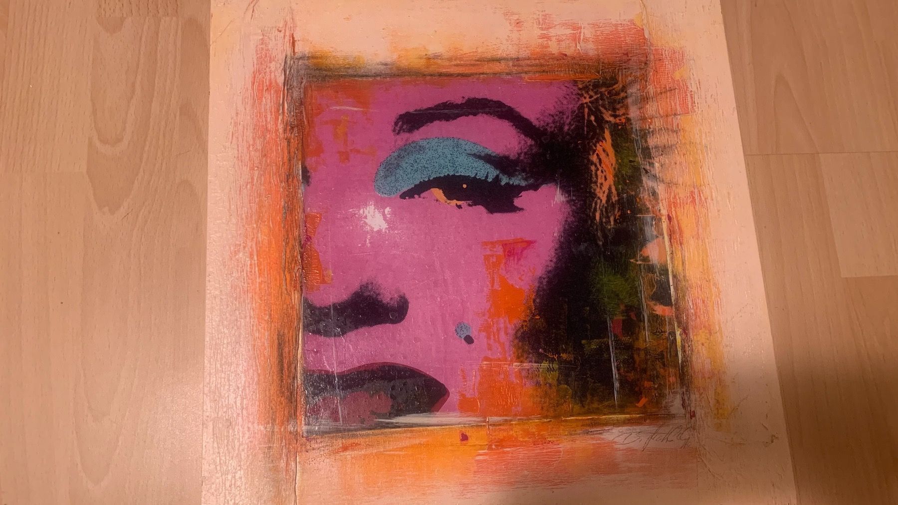 Dipinti: Marilyn  Monroe Gemälde 40*40 – Usato da Ebikon venduto da Minimelili11 2