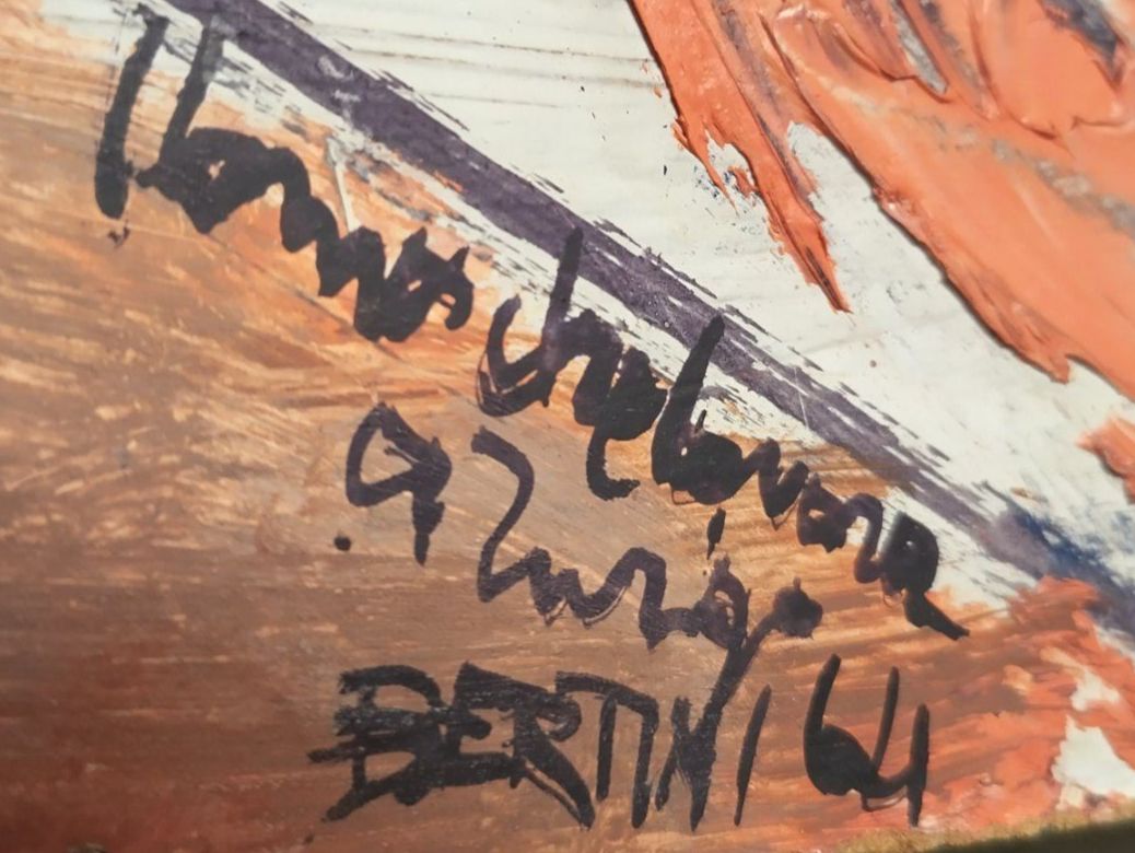 Dipinti: Gianni Bertini 1964 – Usato da Zürich venduto da Zuerichparis08 4