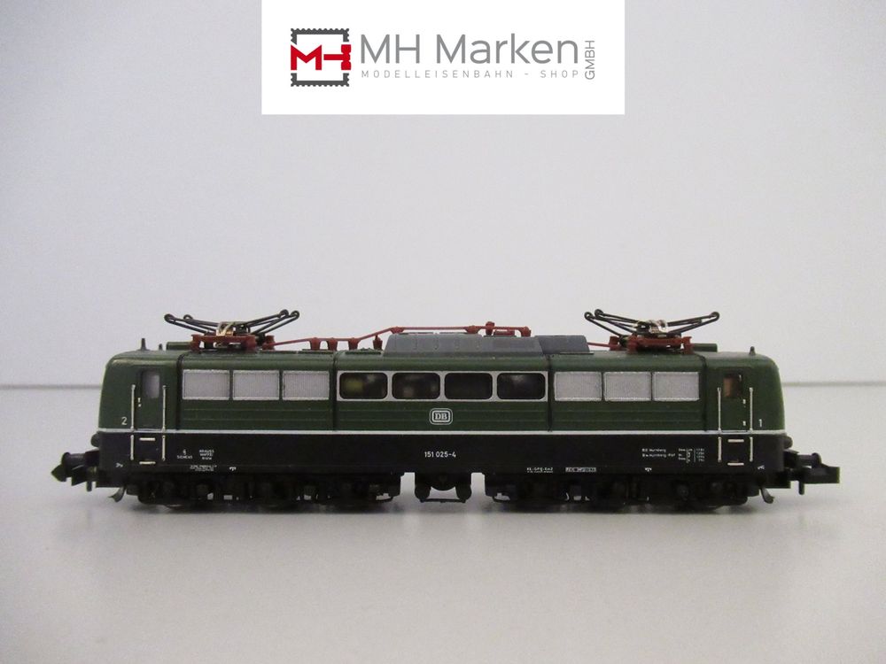 Trix Modelleisenbahnen: Minitrix 2056 E-Lok BR151 DB Deutsche Bahn DC Spur N Elektro – Gebraucht aus Basel von mhmarken