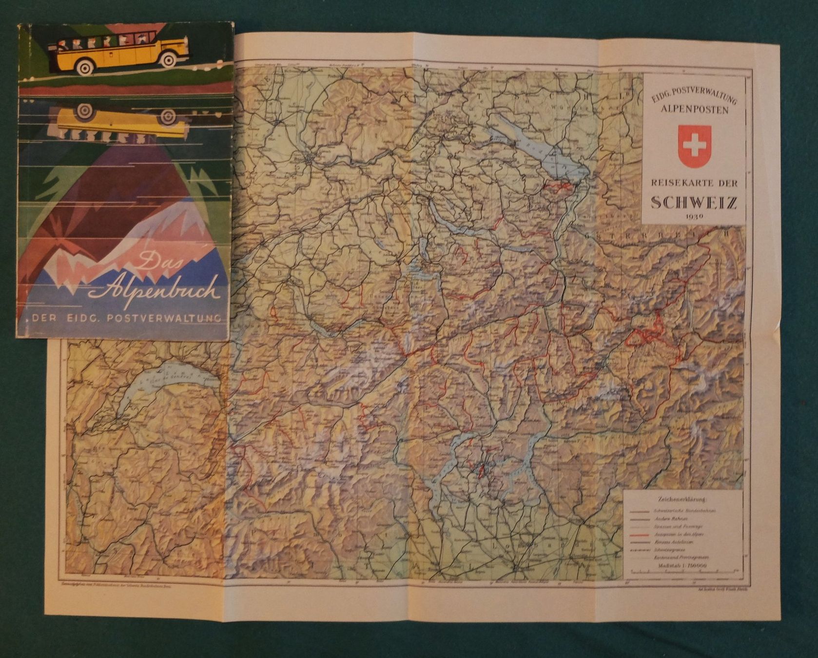 Livres: Alpenbuch – D'occasion à Wangs par Rumauch