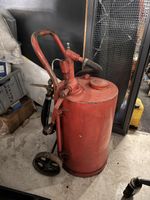 Oelkanne, Rarität,Ölwagen mit pumpe 60l werkstatt