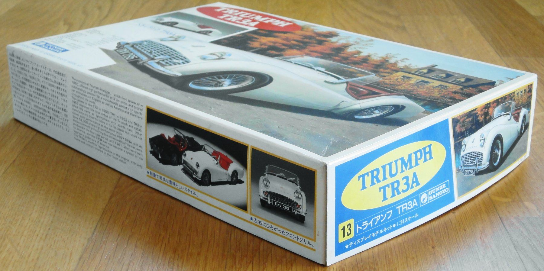 Triumph Modellautos: Gunze Sangyo Triumph TR3A 1:24 – Neu (gemäss Beschreibung) aus Frümsen von Malibu69 5