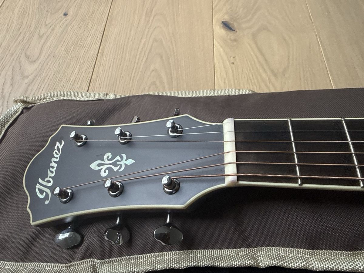 Ibanez Strumenti musicali: Ibanez Acoustic Gitarre mit Tasche – Nuovo (secondo la descrizione) da Bern venduto da U2000 3