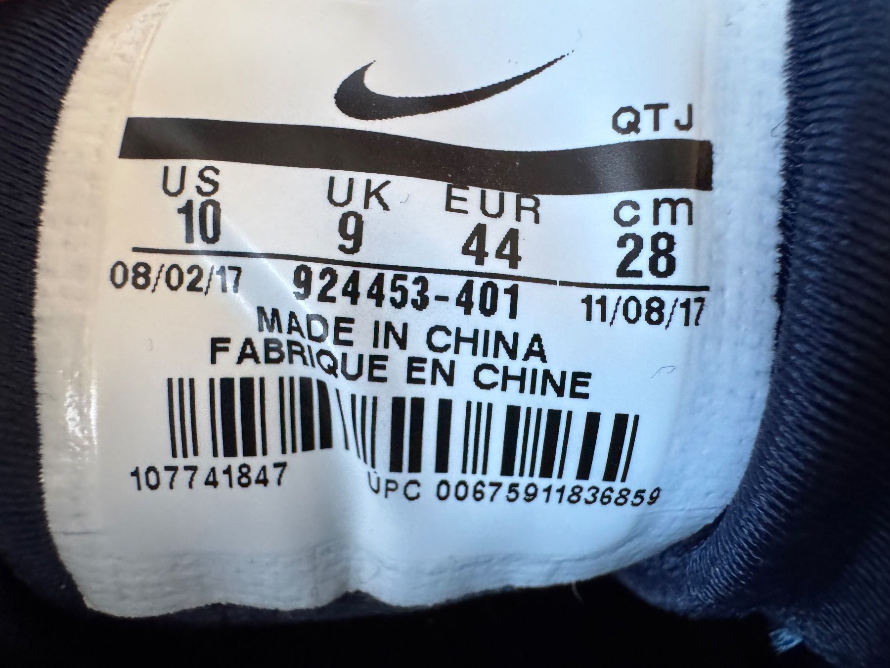 Nike Scarpe da uomo: Nike Air VaporMax Plus Gr 44 – Usato da frauenfeld venduto da tia01 6
