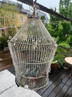 Dekorativer Vintage Vogelkäfig