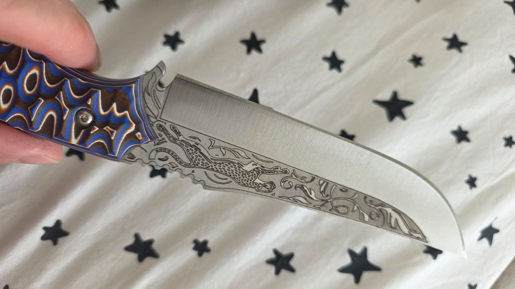 Accessoires: Handgefertigtes Jagdmesser. – Neuf avec emballage d'origine à St. Margrethen SG par Duezenli61 8