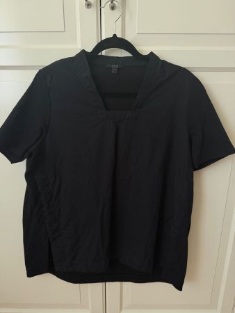 COS Damen T-Shirt Schwarz Gr. S guter Zustand