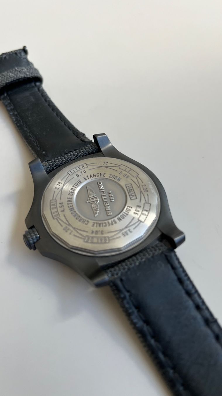 Breitling Montres: Breitling Avenger Blackbird 44 – D'occasion à Oberweningen par Lake1980 6