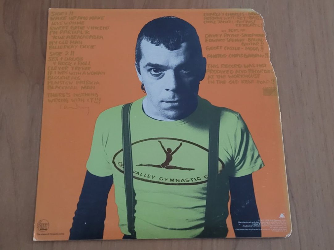 Vinyles: LP  Ian Dury – D'occasion à Martigny par MZ-67 1