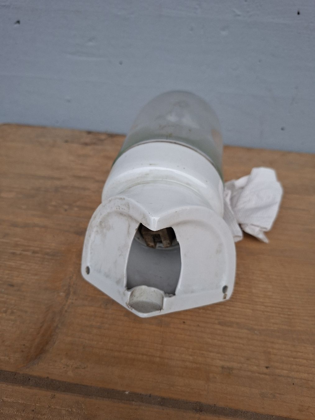 Lampen: Alte Porzellan Lampe eck Lampe – Gebraucht aus Ganterschwil von HeidiuPeter 3