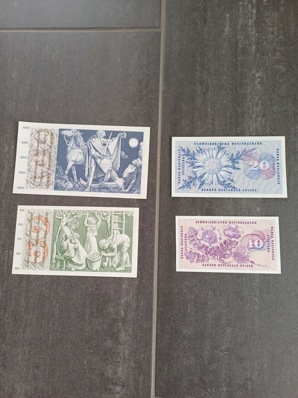Banconote: Schweizer Banknoten-Sammlung, alte Serie – Nuovo (secondo la descrizione) da Wetzikon ZH venduto da siga01 1