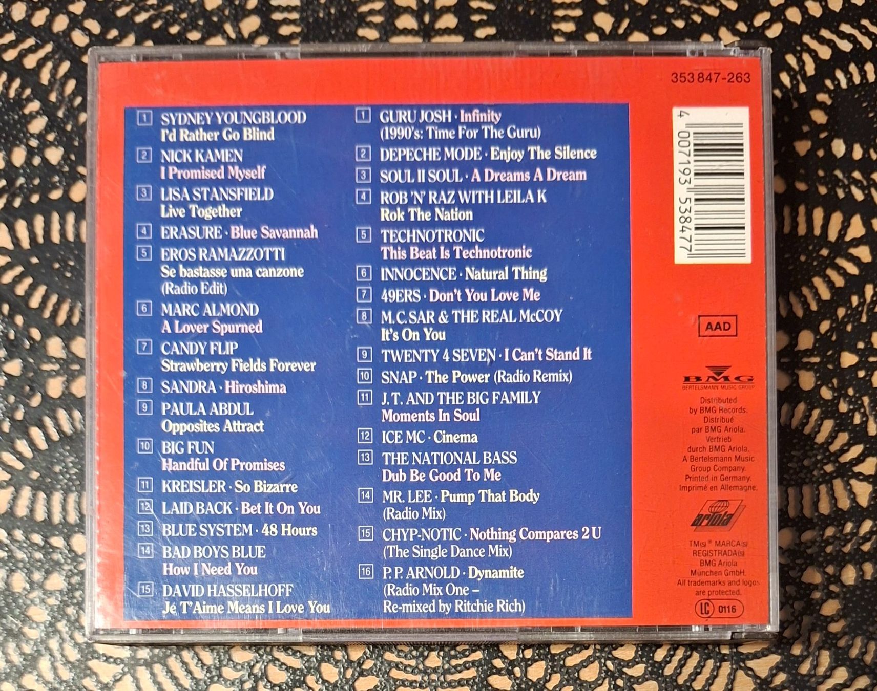 CD: Hot And Fresh Vol.3, DE 2CD Hit Compilation Sampler 1990 – Usato da Schönenberg TG venduto da Gregolino76 1