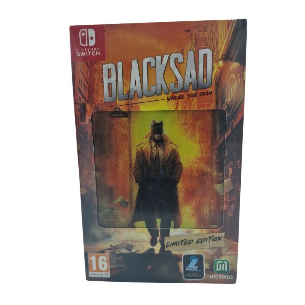 Giochi: Blacksad Limited Edition Nintendo Switch Sealed – Nuovo e nell'imballaggio originale da Genève venduto da Cardtreasure