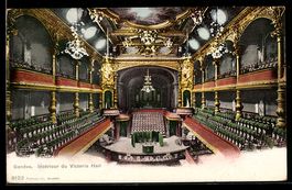 AK Geneve, Interieur du Victoria Hall