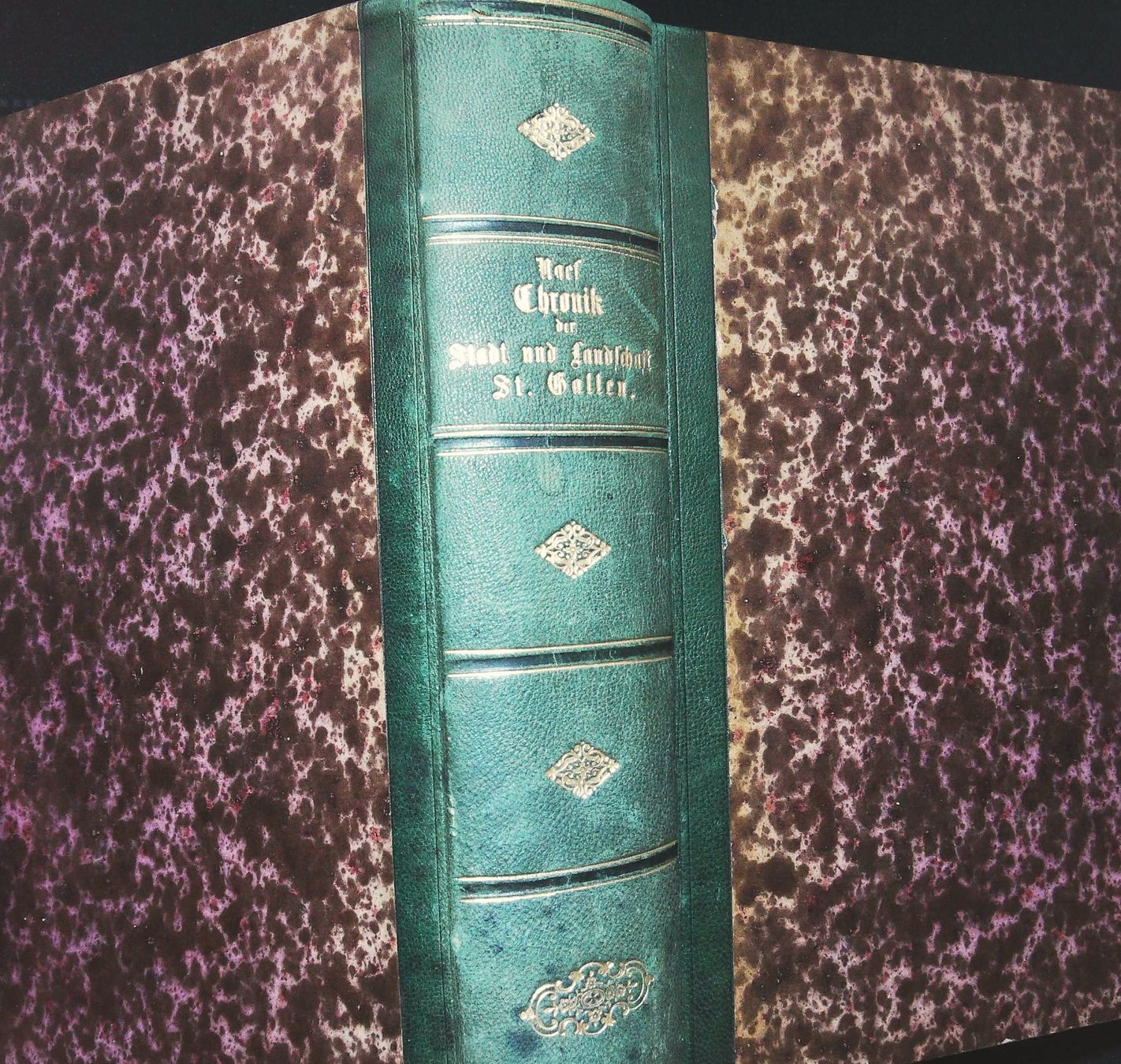Incisioni: St. Gallen Chronik von August Naef 1867 – Usato da Rafz venduto da booksell