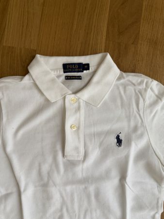 Polo Ralph Lauren Hemd Gr. XS Polohemd weiss
