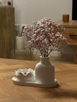 Kleine Vase inkl. Kerze | handmade