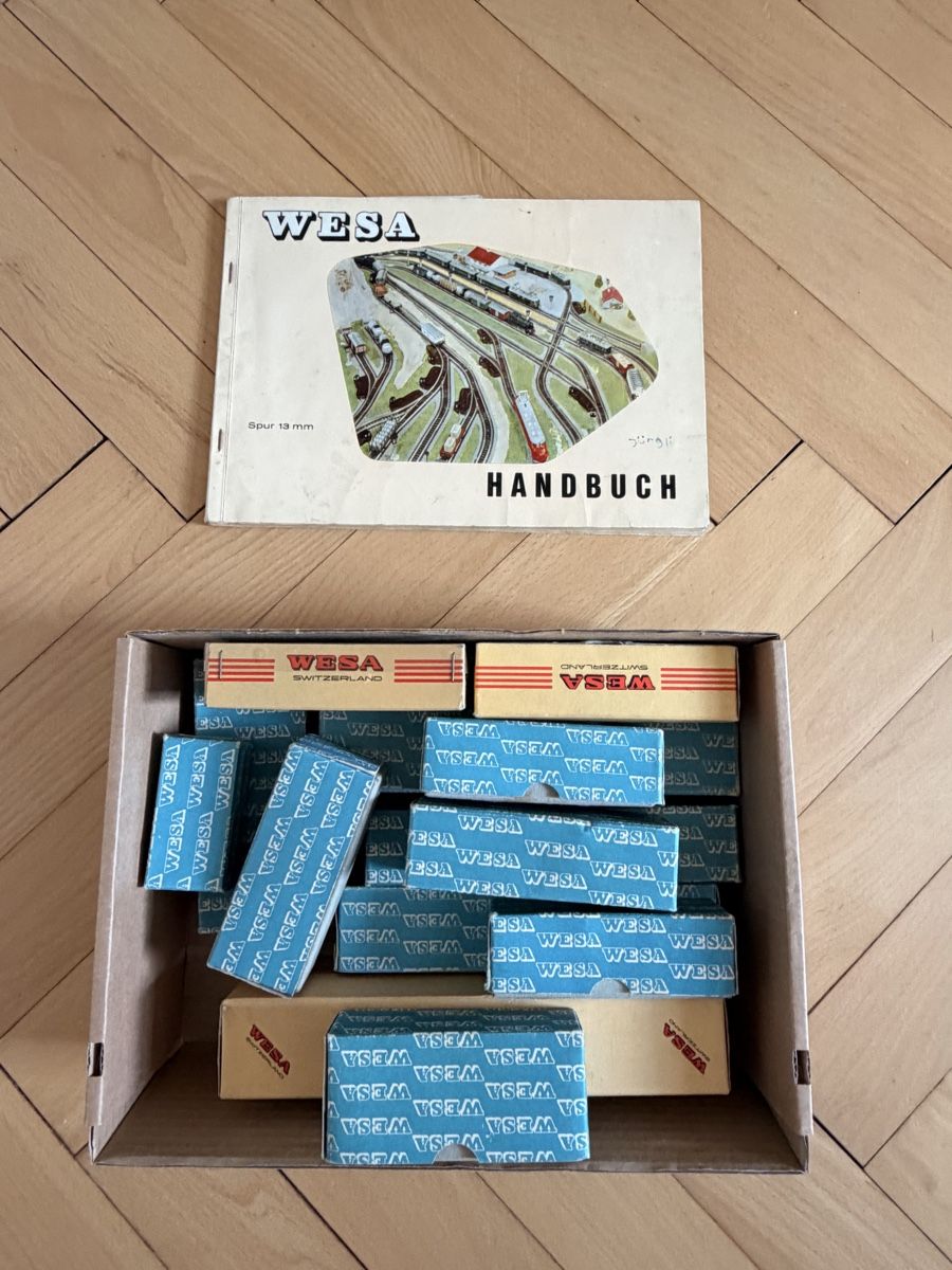 Wesa Modellini di ferrovie: WESA Schweizer Modelleisenbahn – Usato da Wabern venduto da Housi78 7