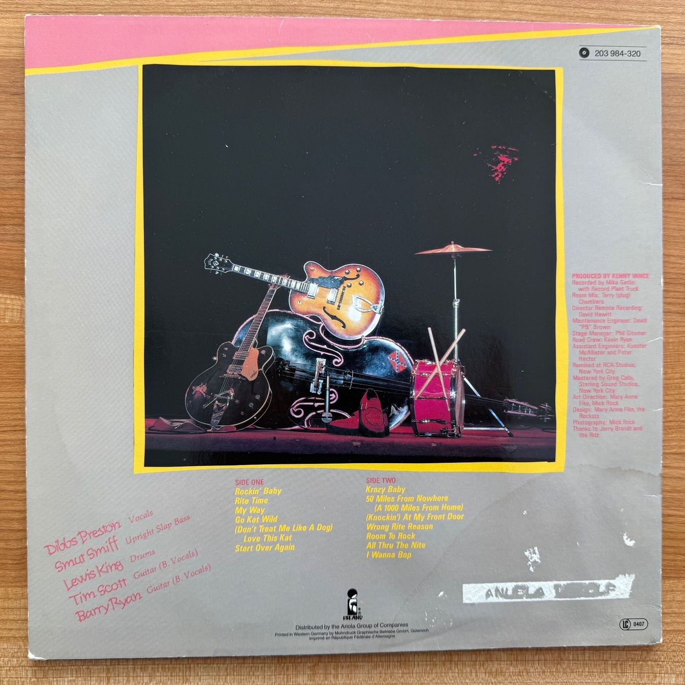 Dischi in vinile: ROCKATS - LIVE AT THE RITZ – Usato da Zürich venduto da fehlton 1