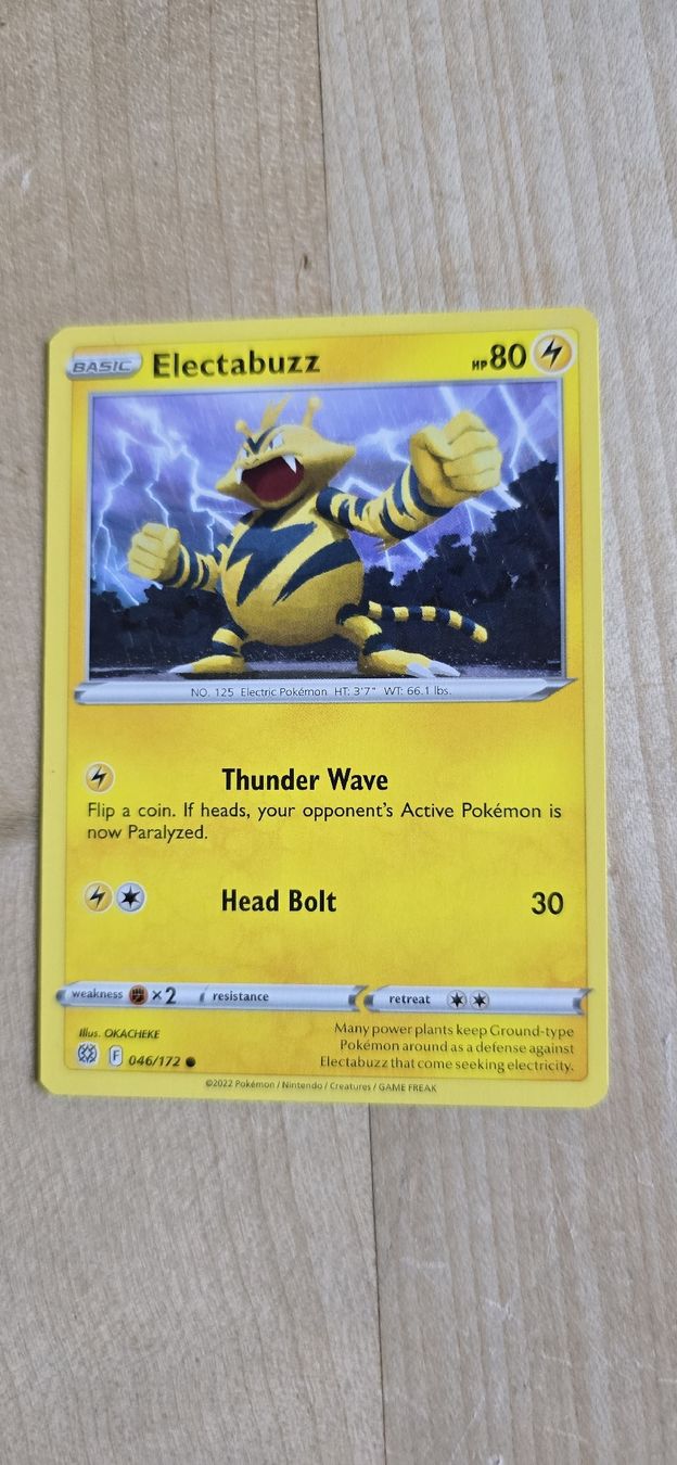 Pokémon Carte collezionabili: Sammelkarte Pokémon Electabuzz – Nuovo (secondo la descrizione) da Zweisimmen venduto da kerstin_jaha