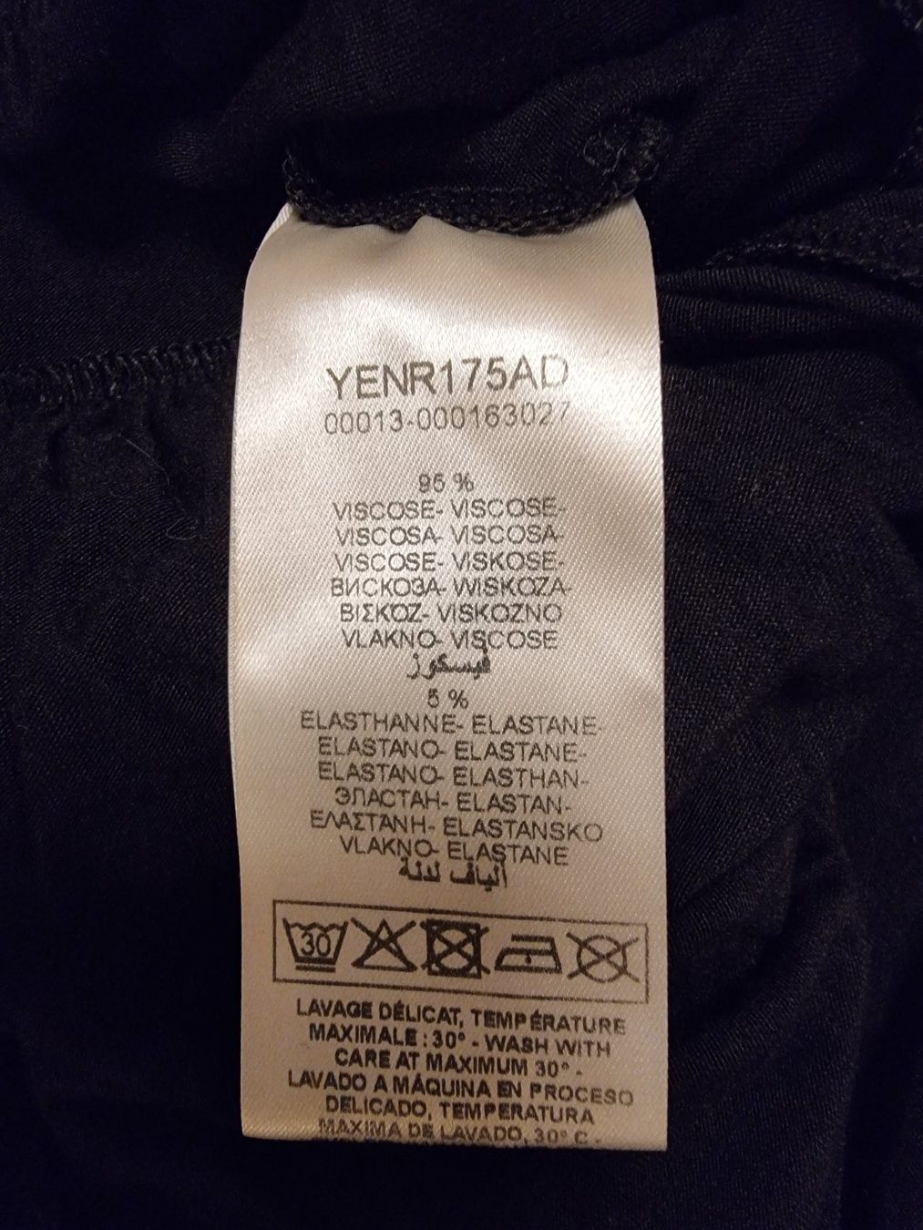 Nafnaf Kleider: Robe d'été noire NAFNAF Paris – Gebraucht aus Veyrier von Leilazizou 5
